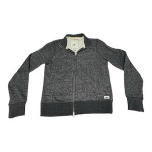 Roots73 Black Mix Pinehurst Fleece Women's Jacket Size Medium Casual Active